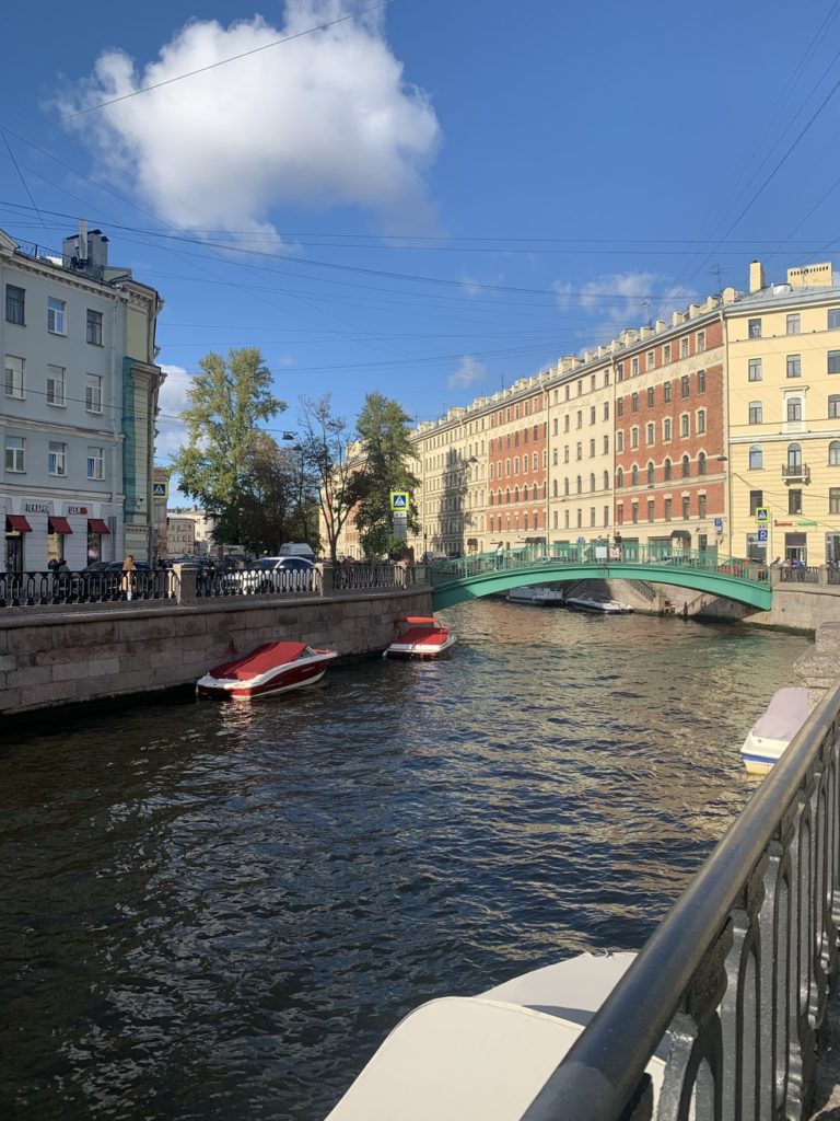 На катере по рекам и каналам Санкт-Петербурга 2